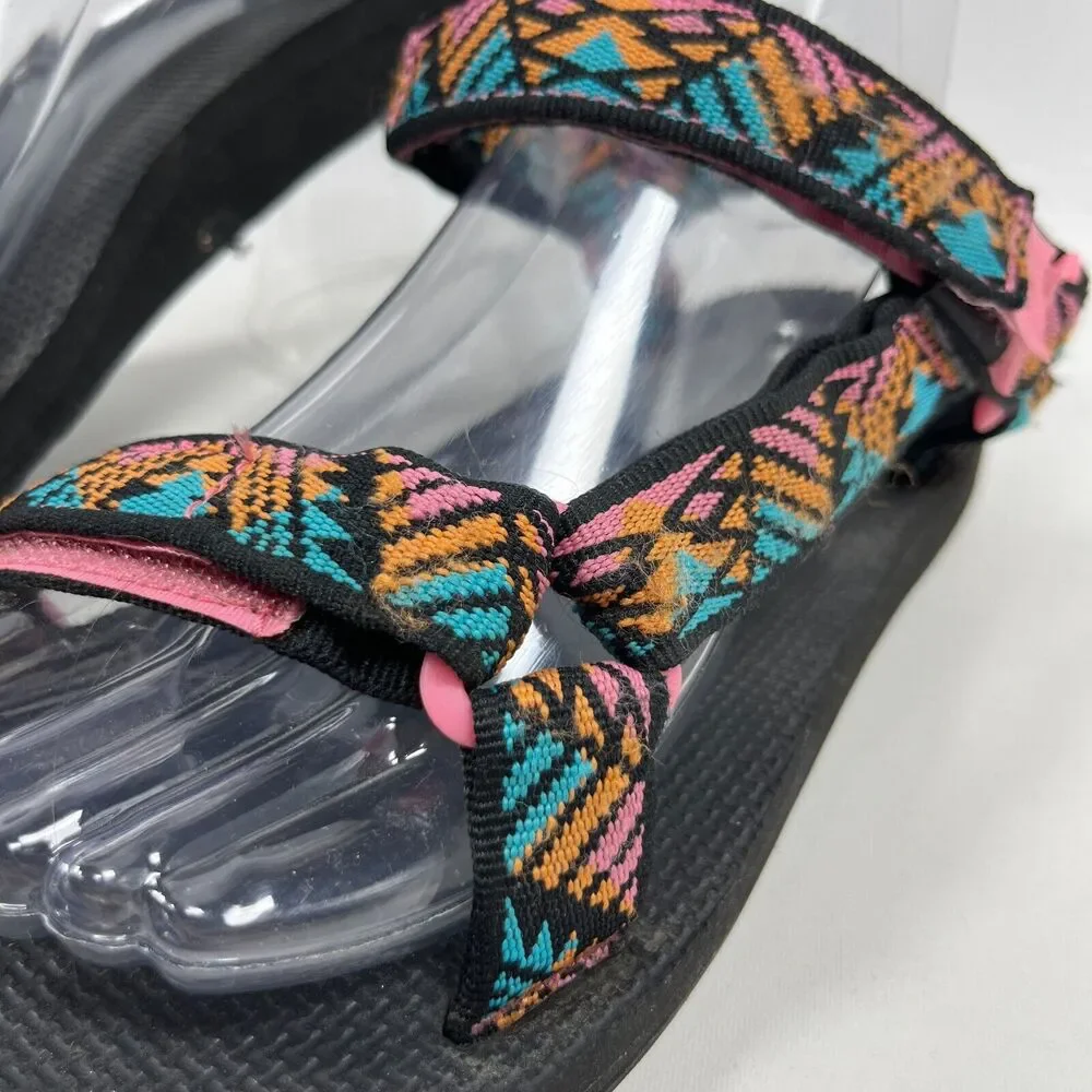 TEVA Sandals Womens 10 Original Universal Southwestern Trail Hiking Pink 1003987